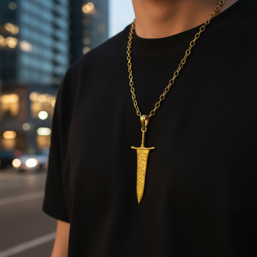 Lunar Greatblade Pendant