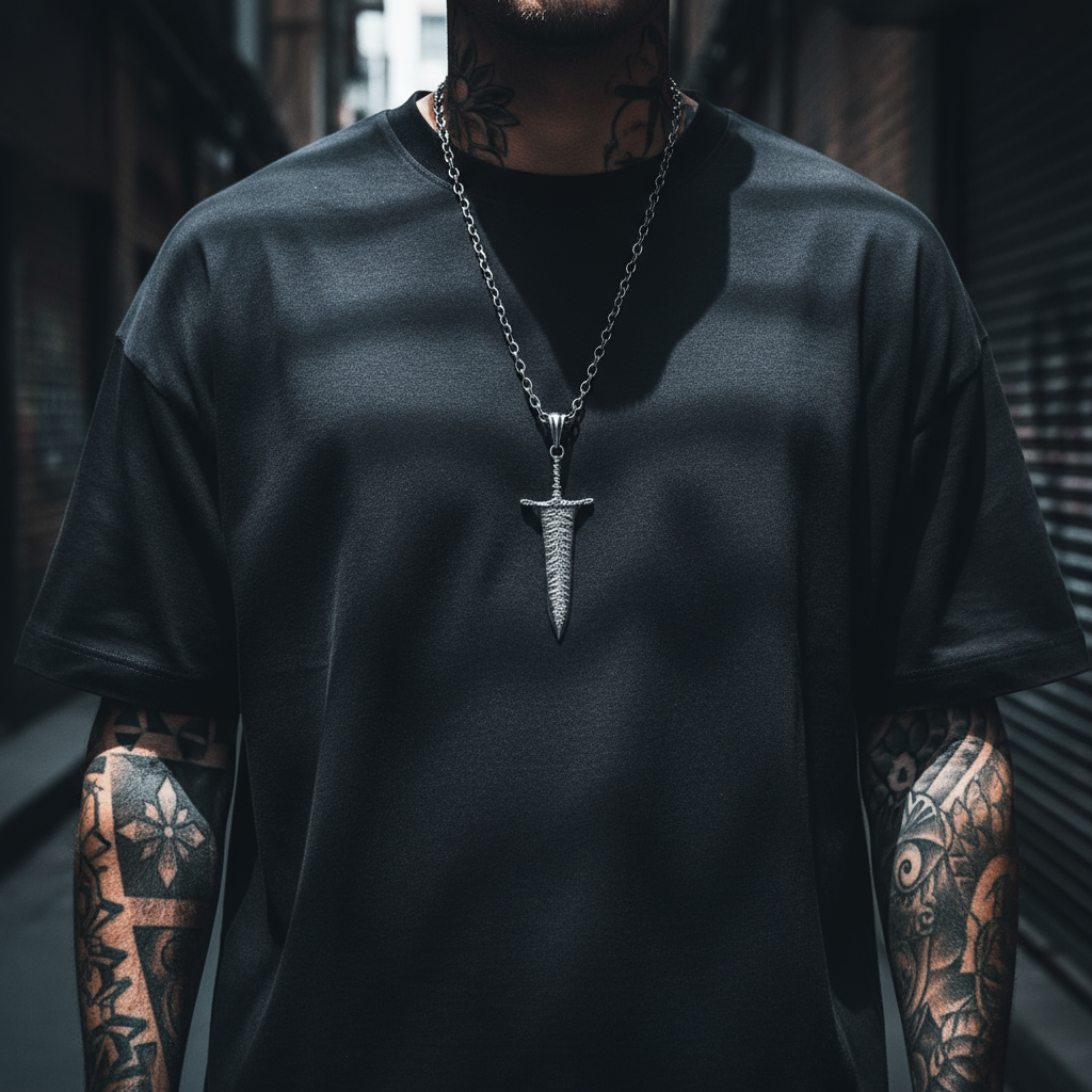 Lunar Greatblade Pendant