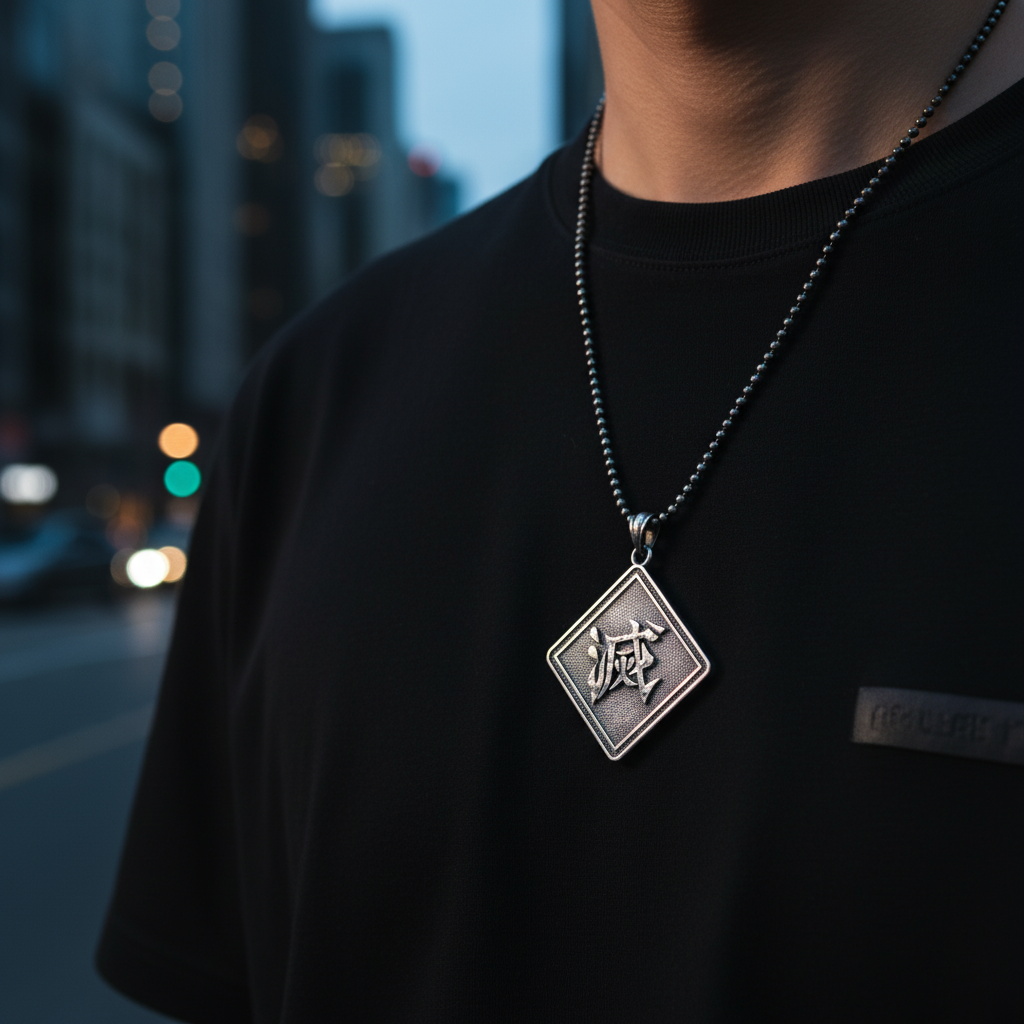 Colgante Destroy-Kanji 