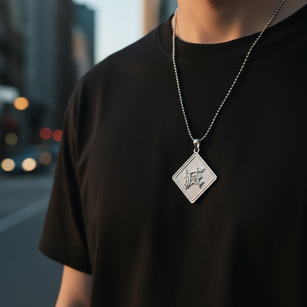 Colgante Destroy-Kanji 