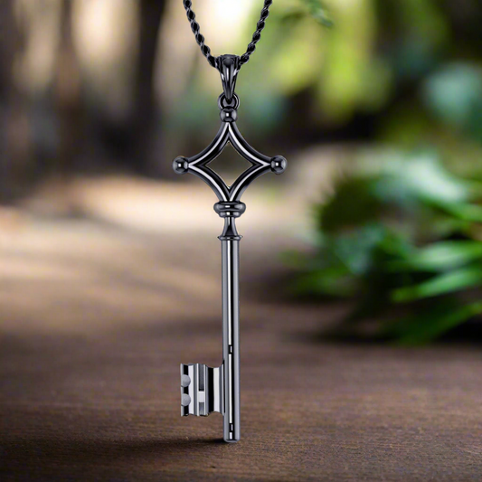 Eren's Key Pendant in Stainless Steel