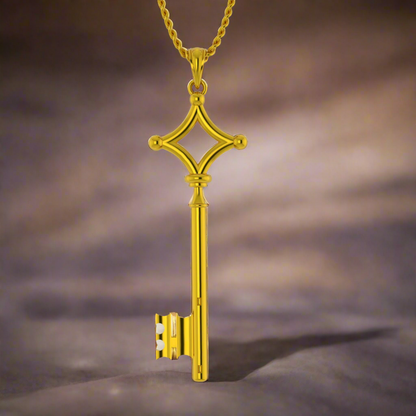 Eren's Key Pendant in Stainless Steel