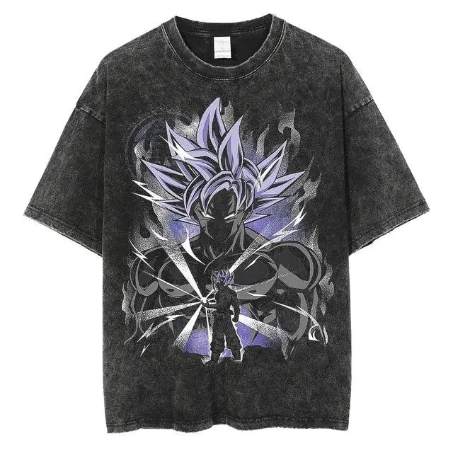 Ultra Instinct Goku oversized T-Shirts