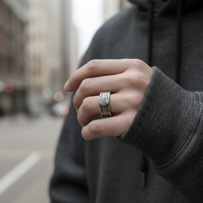 Four Nations Ring – Avatar-Inspired Elemental Balance