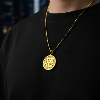 The Warrior Pendant in 14K Gold
