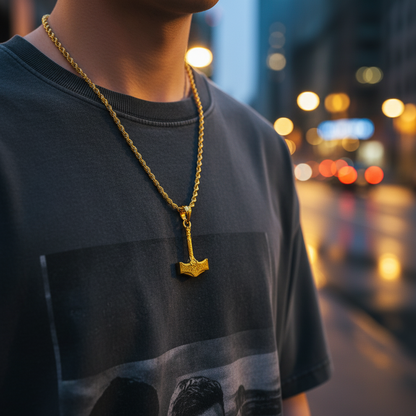 Mjolnir Hammer of Thor Pendant