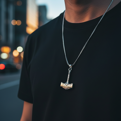 Mjolnir Hammer of Thor Pendant