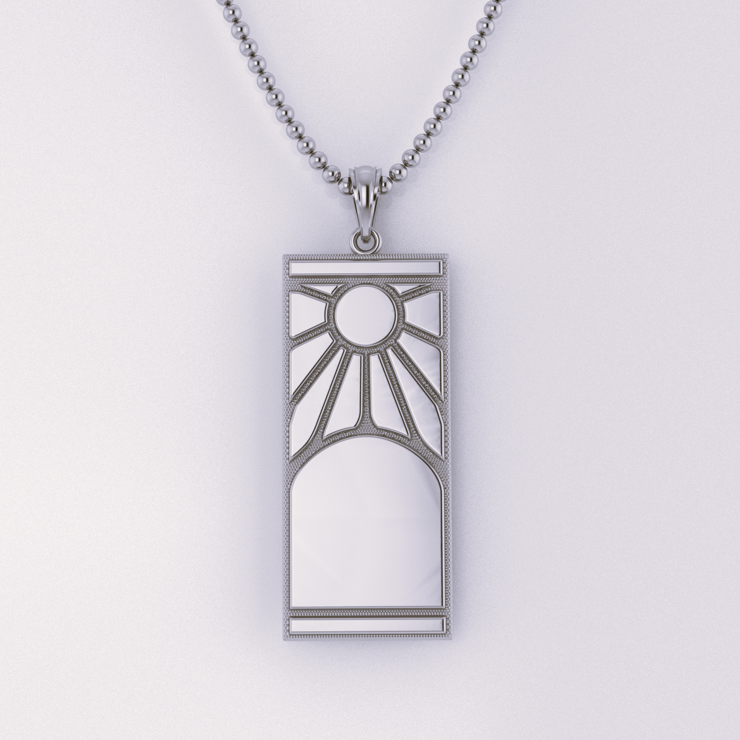 Rising on sale sun necklace