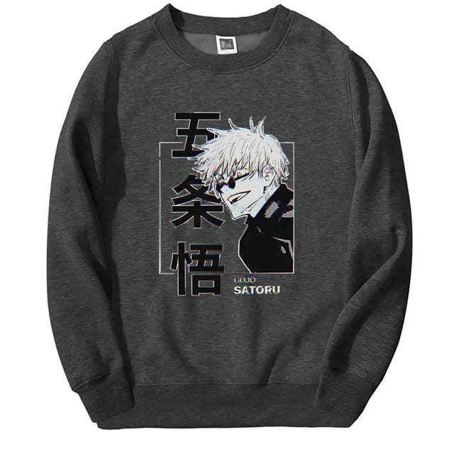 Gojo Satoru Sweatshirt | JJK | Stylish & Comfortable - AnimeStyle