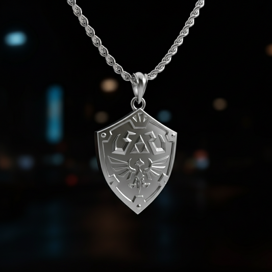 Courageous Shield Pendant