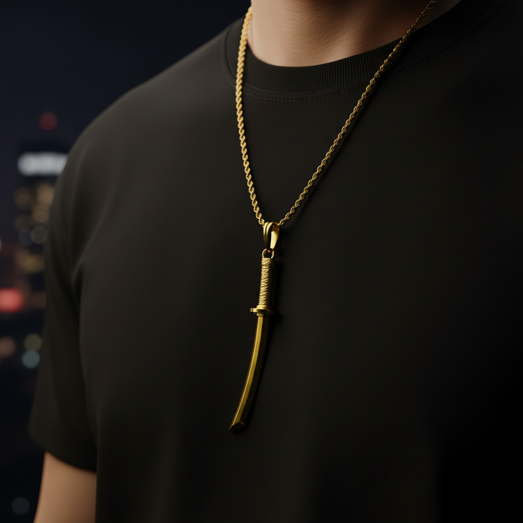 Ghost Katana Pendant