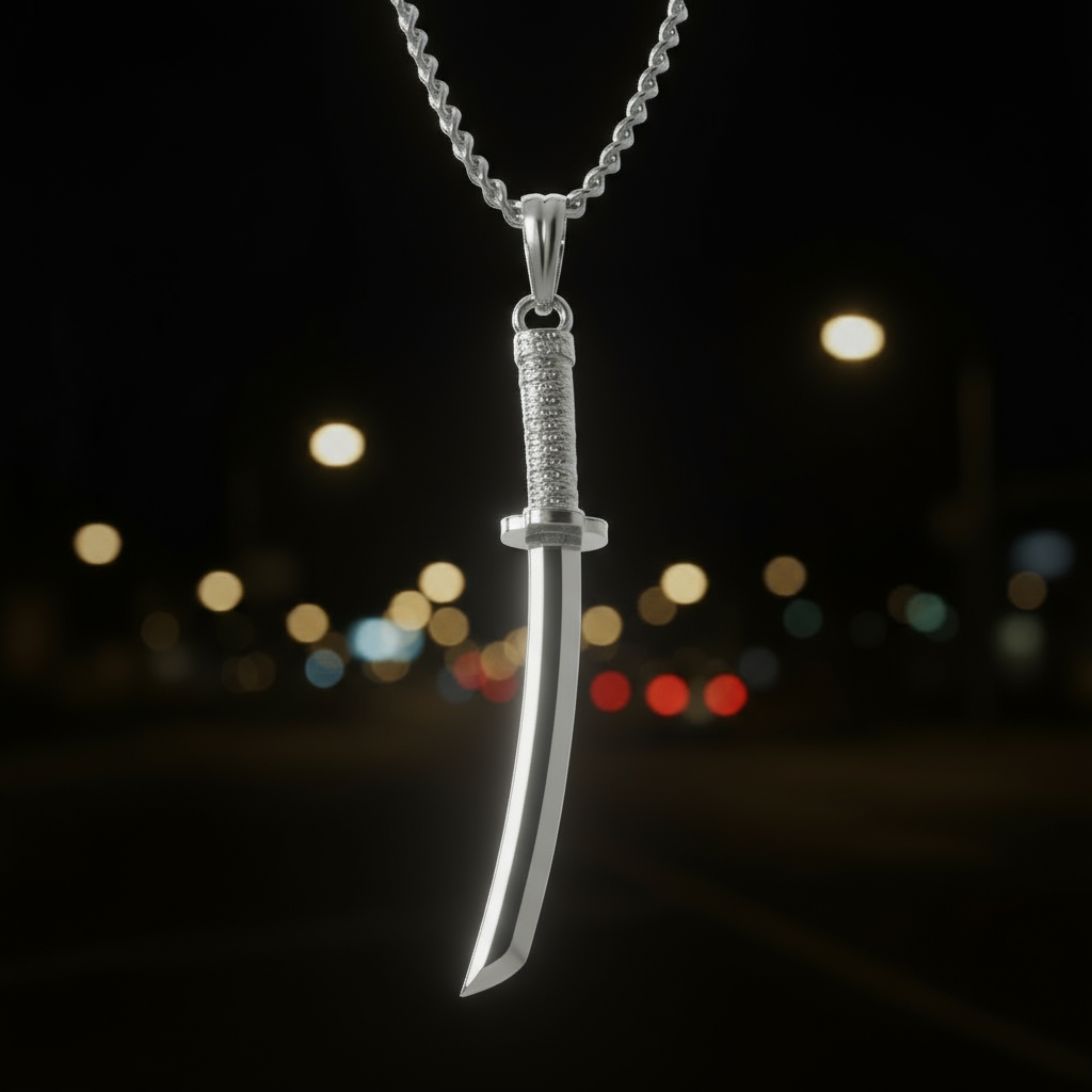 Ghost Katana Pendant