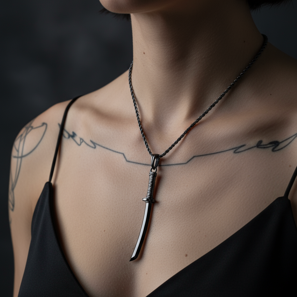 Ghost Katana Pendant