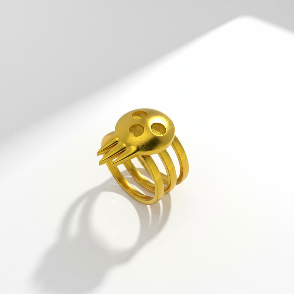 Reaper Ring – Anime-Inspired 18K Gold Vermeil US
