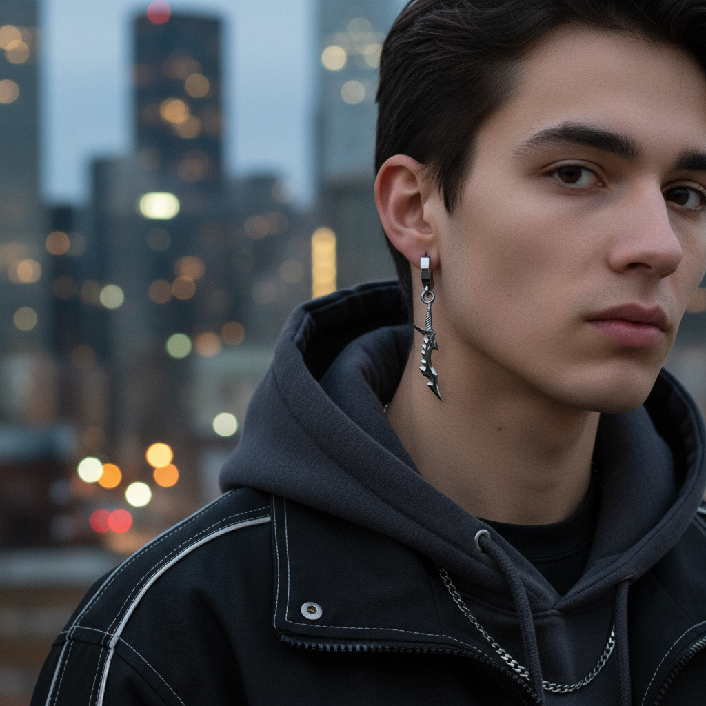 Knight Slayer Earrings – A Bold Symbol of Strength and Resilience