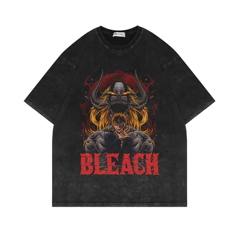 Vintage Bleach Anime Oversized T-Shirts