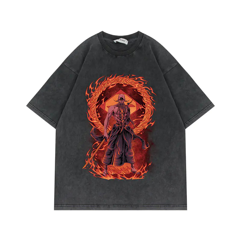 Vintage Bleach Anime Oversized T-Shirts