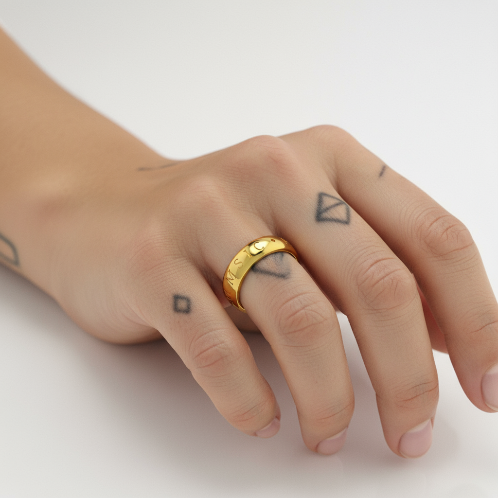 Uncharted Sir Francis Drake Ring - 14K Gold