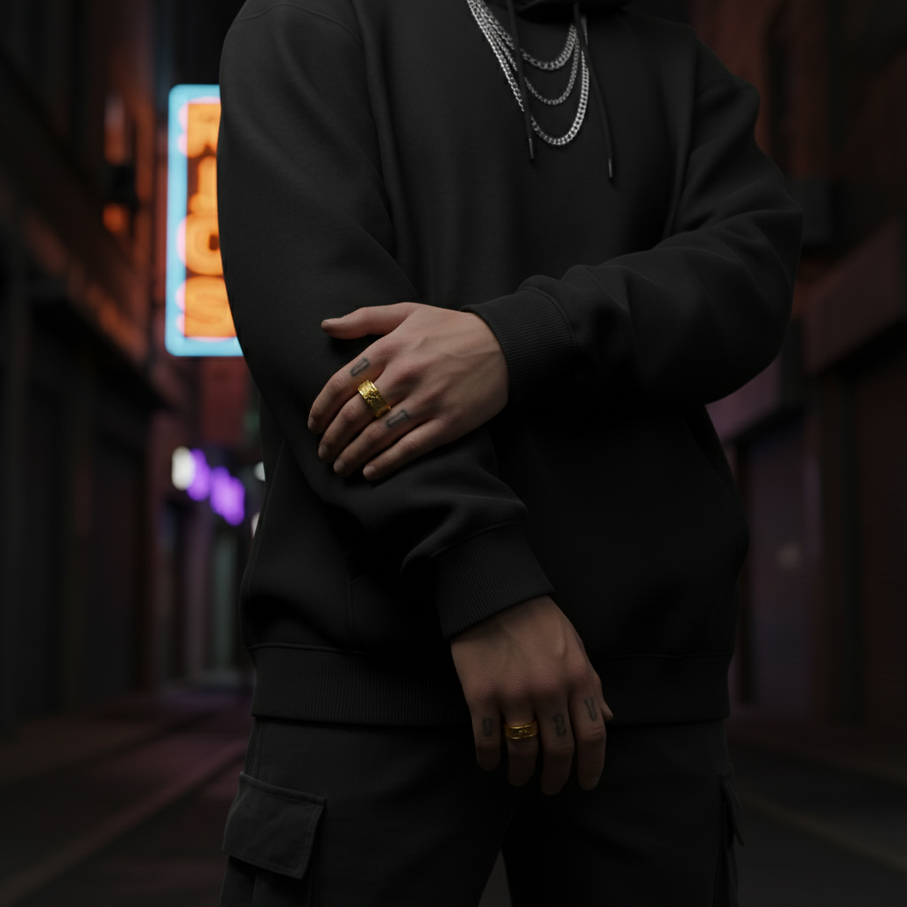 Ancient Puzzle Ring Band