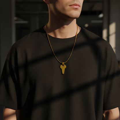 David Martinez Pendant – 14K Gold