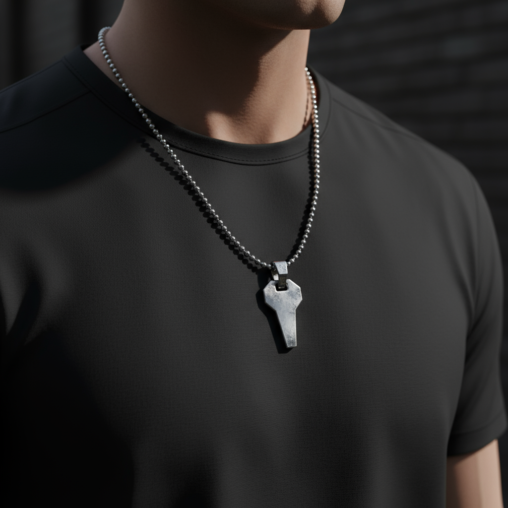 David Martinez Pendant – 14K Gold