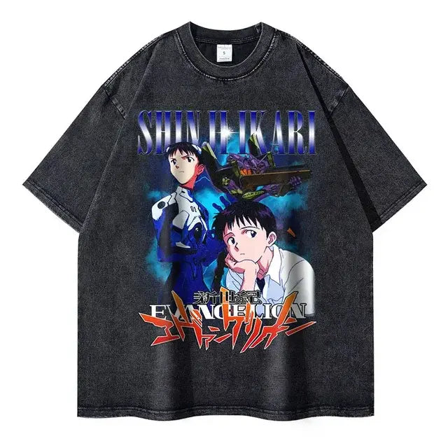 Evangelion Übergroßes T-Shirt-Set