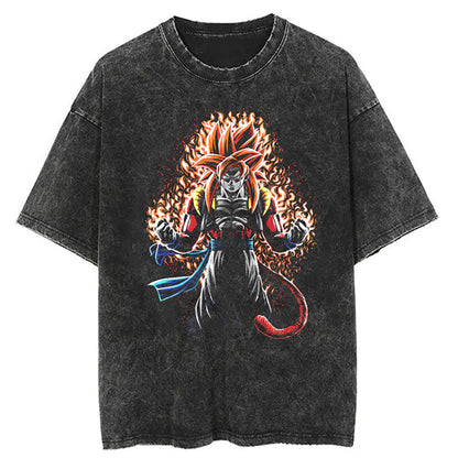 Black DBS Anime T-shirt