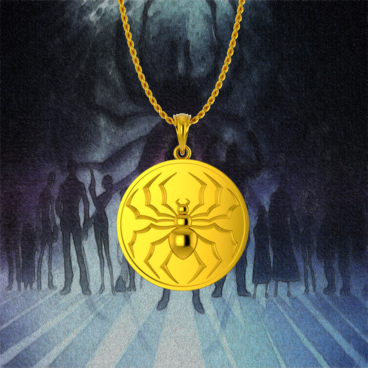 Phantom Troupe Spider Coin Pendant