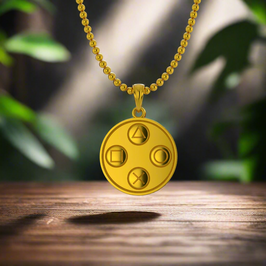 Controller Pendant in 14K Gold