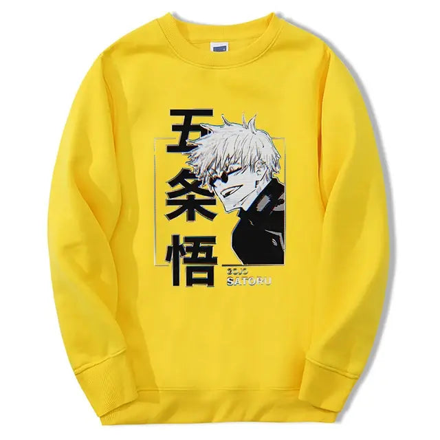 Gojo Satoru Sweatshirt | JJK | Stylish & Comfortable - AnimeStyle