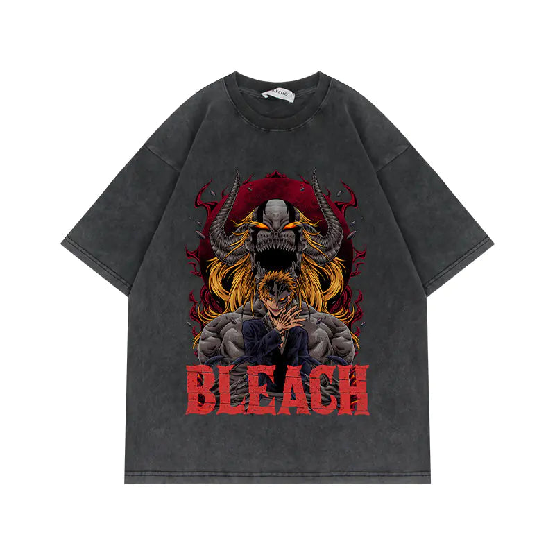Vintage Bleach Anime Oversized T-Shirts