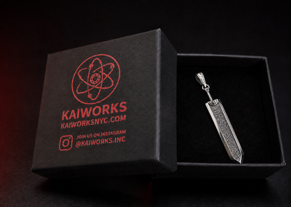 Dragon Slayer Sword Pendant – Raw Iron