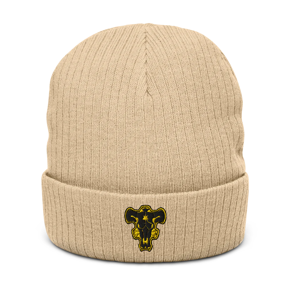 Black Bulls Beanie – Embrace the Magic of the Black Bulls