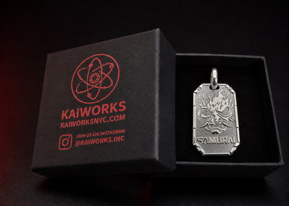 Cyberpunk Samurai Pendant