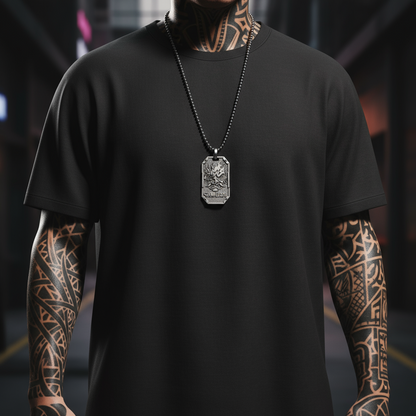 Cyberpunk Ronin Pendant