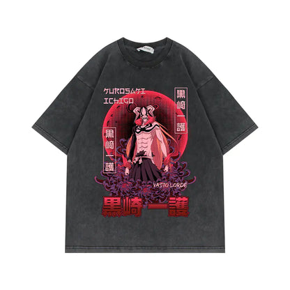 Vintage Bleach Anime Oversized T-Shirts