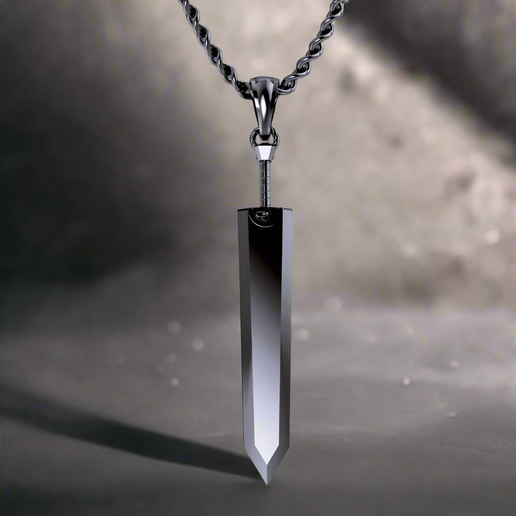 The Dragon Slayer Sword Pendant in Stainless Steel