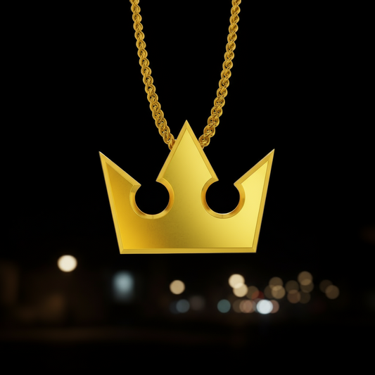 Crown of Light Pendant – 14K Gold Edition