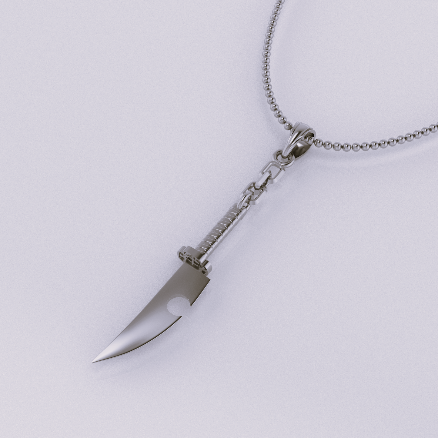 Tengen's Dual Nichirin Blades Pendant