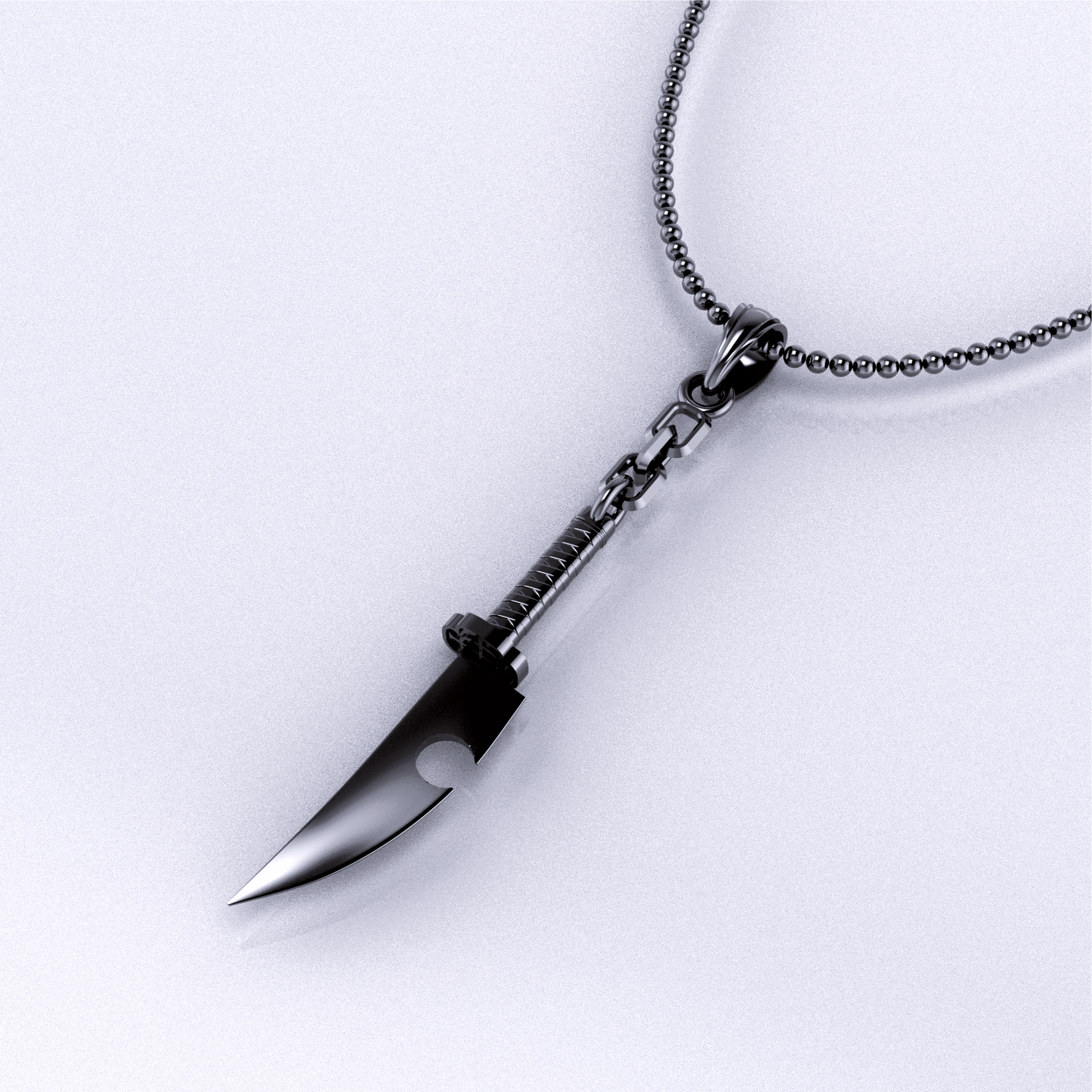 Tengen's Dual Nichirin Blades Pendant