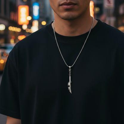 Dual-Sound Blades Pendant