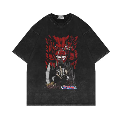 Vintage Bleach Anime Oversized T-Shirts