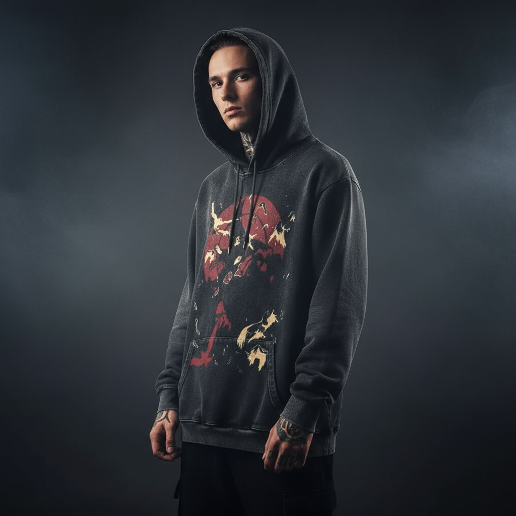 Akatsuki Oversized vintage Hoodie