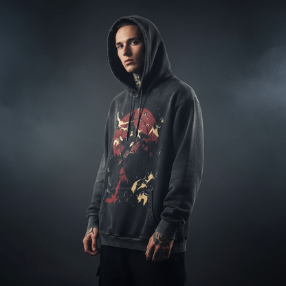 Akatsuki Oversized vintage Hoodie