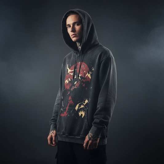 Akatsuki Oversized vintage Hoodie