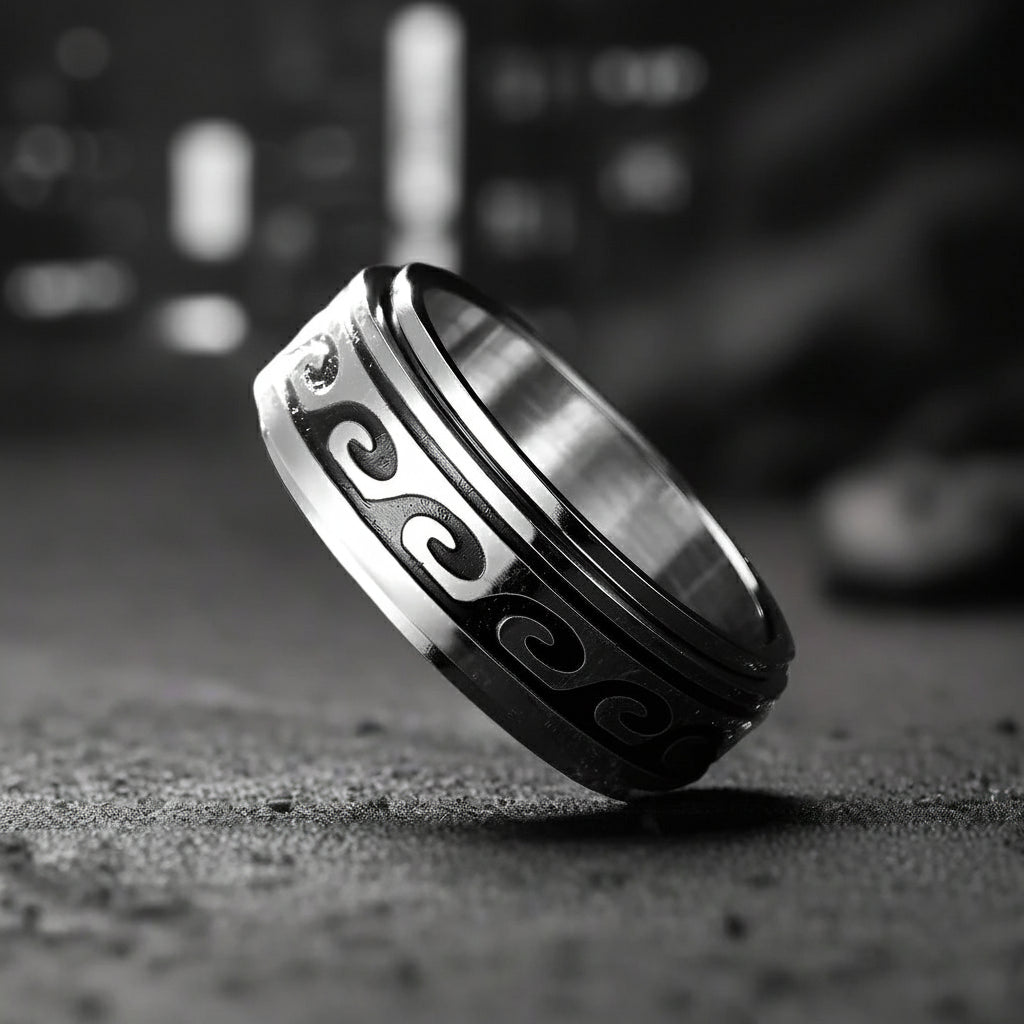 Rotatable Wave Breathing Ring